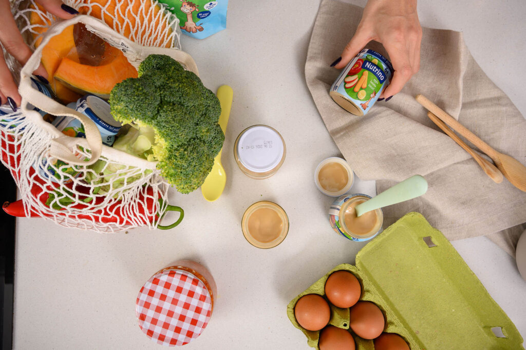 A good choice of food for young children nutrino vegetables