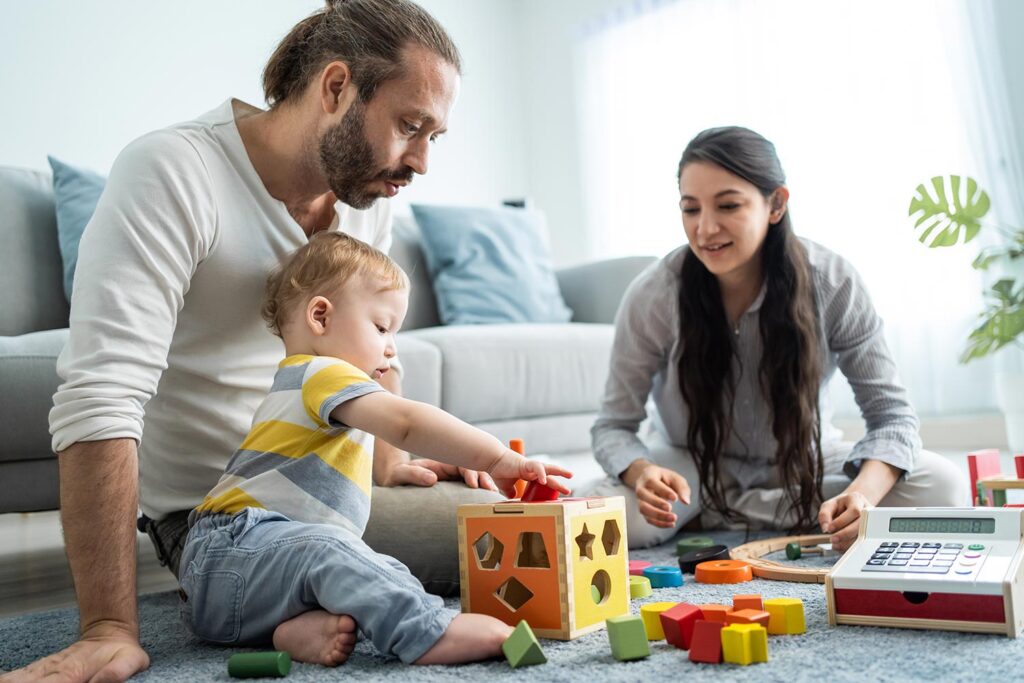 Calmer games for children aged 12 24 months