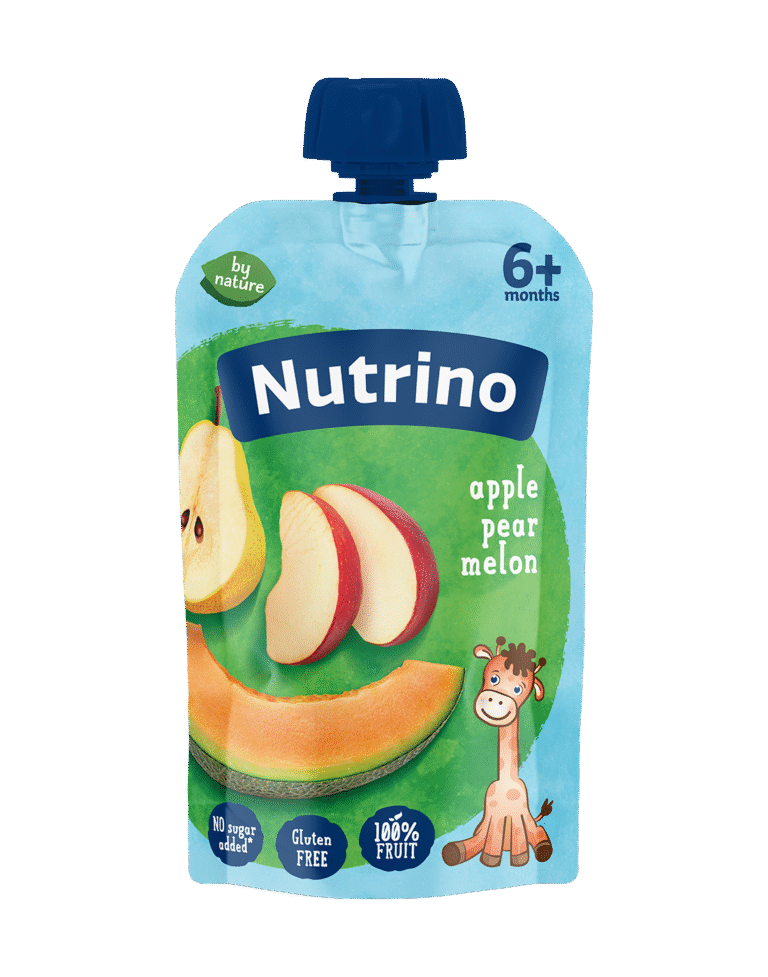 Nutrino voćna kaša od jabuke, kruške i dinje 100g