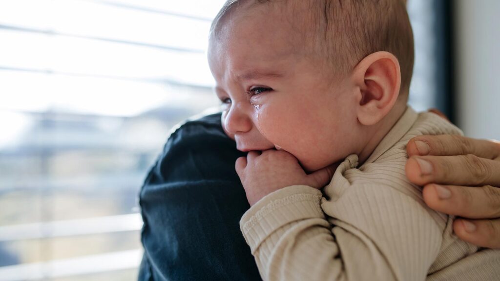 Why the baby can't stop crying