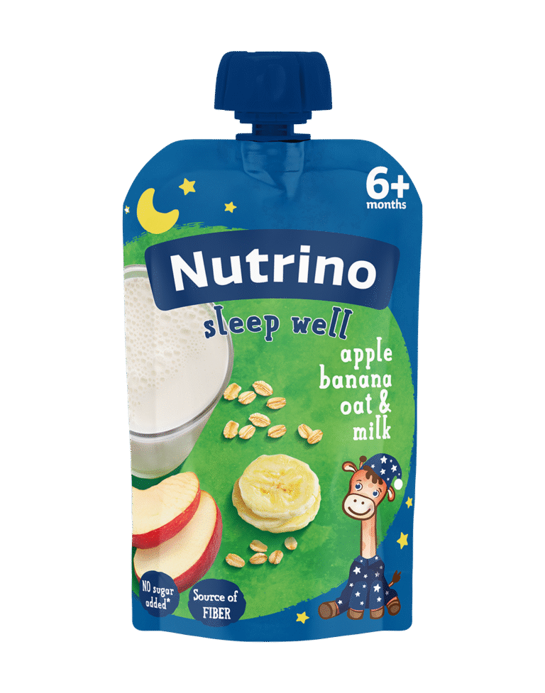 NUTRINO Sleep Well POUCH apple banana cereals milk Night 100g