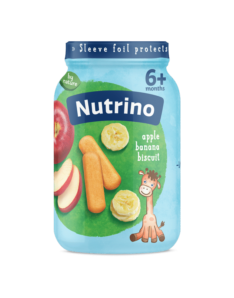 Nutrino kašica od jabuke i banane sa keksom 190g