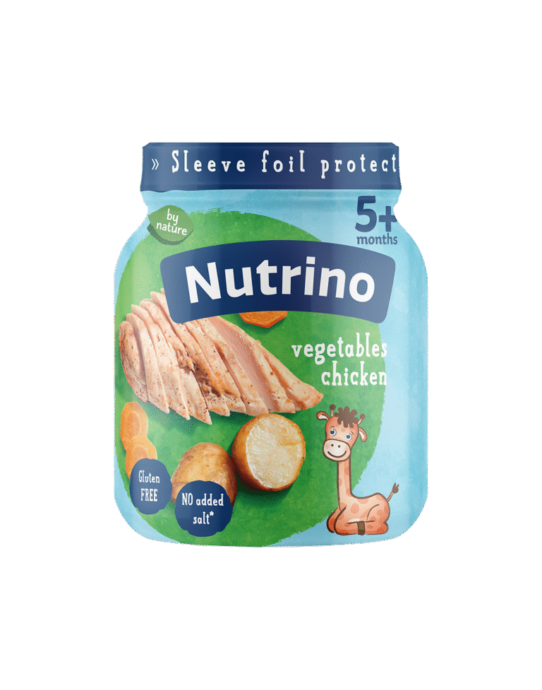 Nutrino kašica od krompira i šargarepe sa piletinom 125g