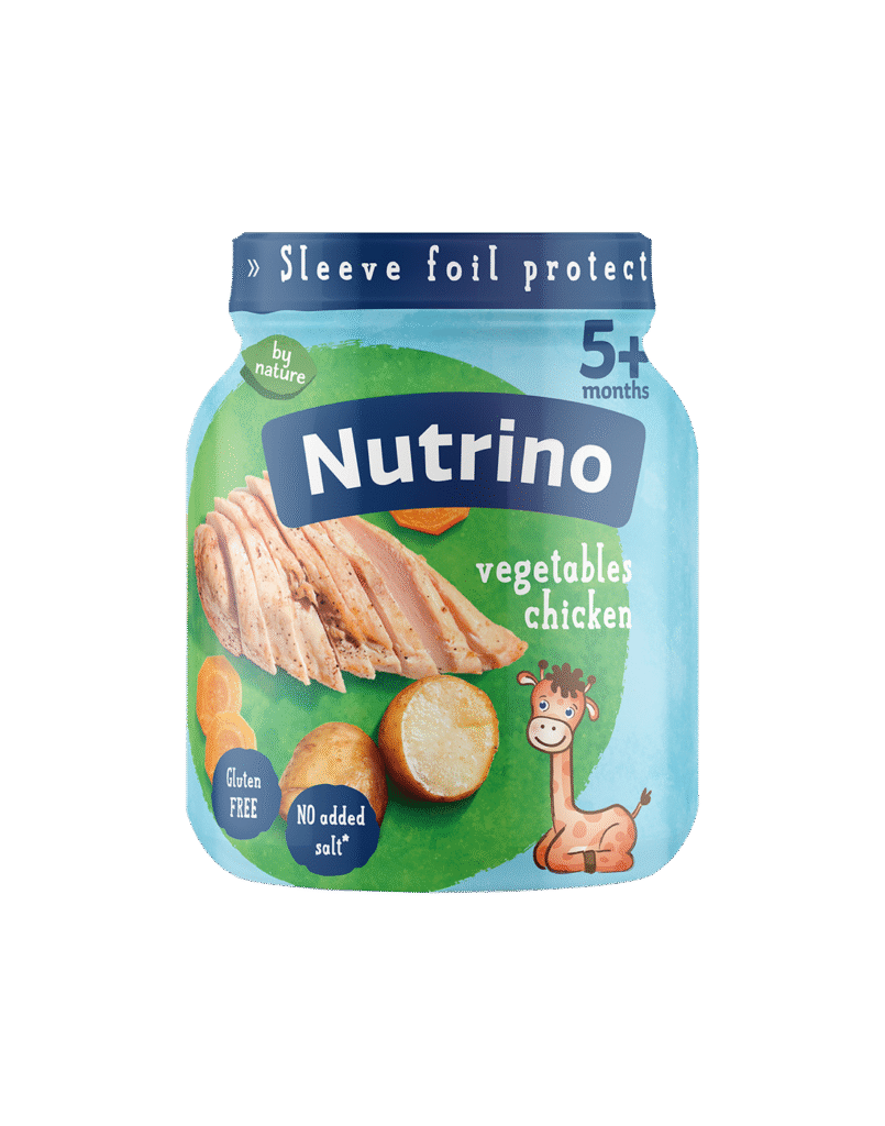 Nutrino kašica od krompira i šargarepe sa piletinom 125g