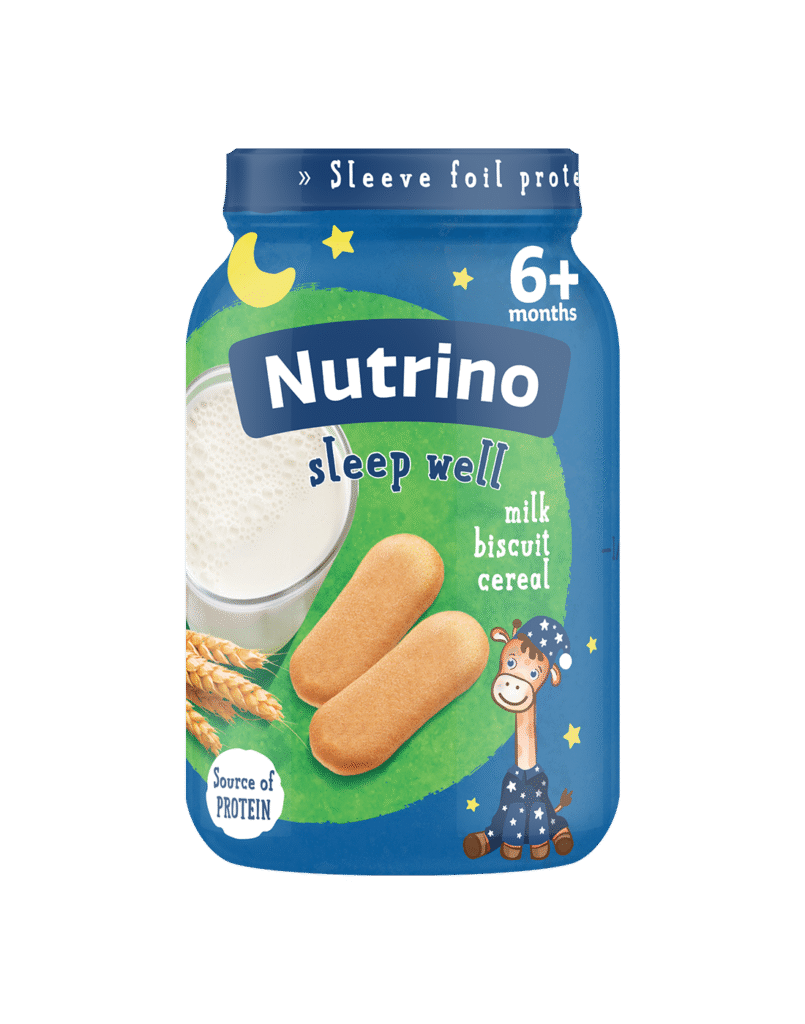 Nutrino mlečna kašica sa keksom i pšenicom 190g