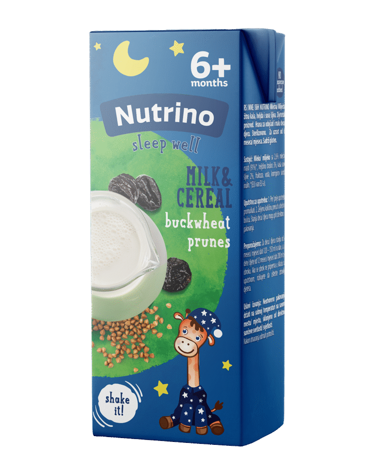 Nutrino mlečna žitna kaša, heljda i suva šljiva 200ml