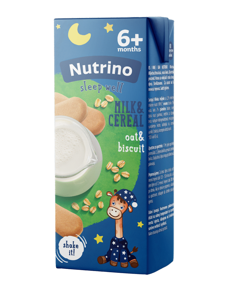 Nutrino mlečna žitna kaša, ovas i keks 200ml
