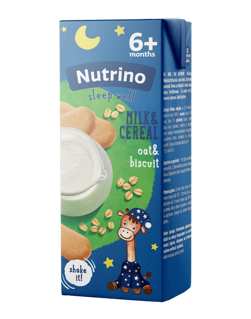 Nutrino mlečna žitna kaša, ovas i keks 200ml